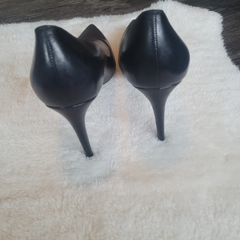 Stuart Weitzman Power 100 Stilettos In Black Size 9.5 - Picture 8 of 16